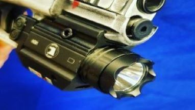 Laser and Tactical Light Combo On Pistol